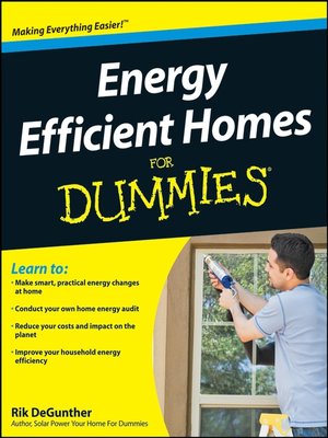 cover image of Energy Efficient Homes For Dummies&#174;